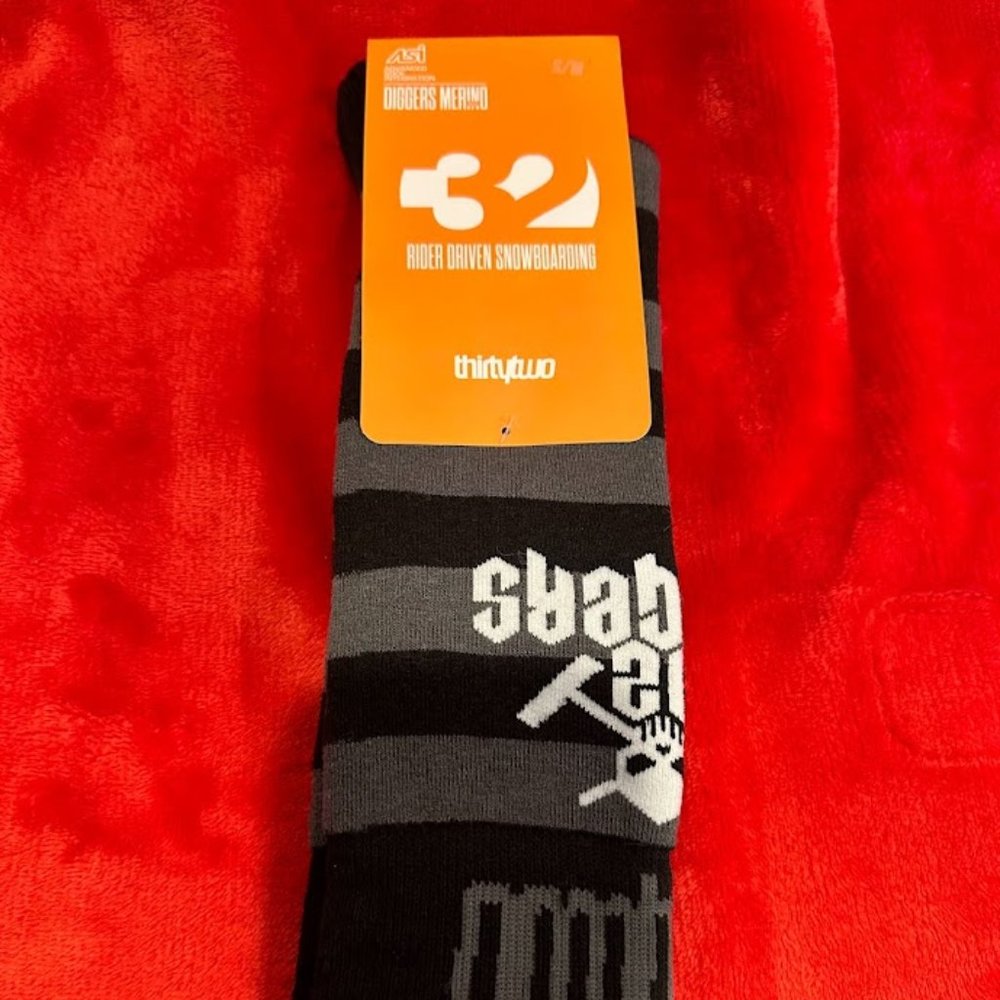 THIRTYTWO Diggers Merino Mens Socks